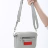 Baghashtag Gri Minik Unisex 3 Gözlü Deri Çanta - Görsel 12