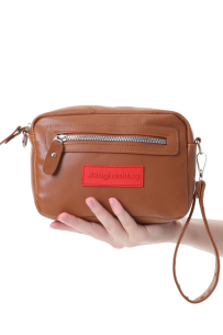 Baghashtag Taba Minik Unisex 3 Gözlü Deri Çanta