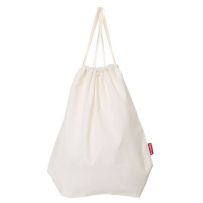 Baghashtag Baskısız Ham Bez Büzgülü Sırt Bez Çantası