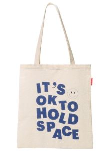 Baghashtag İt's Ok to Hold Baskılı Bez Çanta