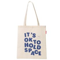 Baghashtag İt’s Ok to Hold Baskılı Bez Çanta