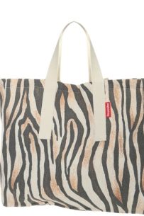 Baghashtag Leopra Baskılı Gabardin Bez Çanta