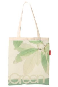 Baghashtag Save Green Baskılı Bez Çanta