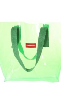 Baghashtag Şeffaf Yeşil Büyük Boy Beach Plaj Çantası