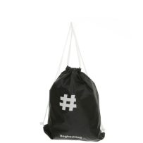 Baghashtag Siyah Beyaz Sırt Çantası