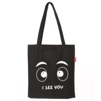 Baghashtag Siyah Bez Çanta I See You Baskılı