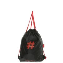 Baghashtag Siyah Kırmızı Sırt Çantası