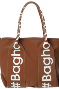 Baghashtag Taba Mini Su Geçirmez Kulp Yazılı Tote Çanta