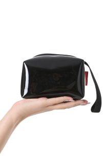 Baghashtag Siyah Şeffaf Dikdörtgen Form Makyaj Çantası
