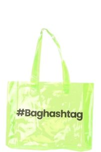 Baghashtag Yeşil Şeffaf Plaj Çantası