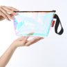 Baghashtag Hologram Şeffaf Üçgen Form Makyaj Çantası - Görsel 2