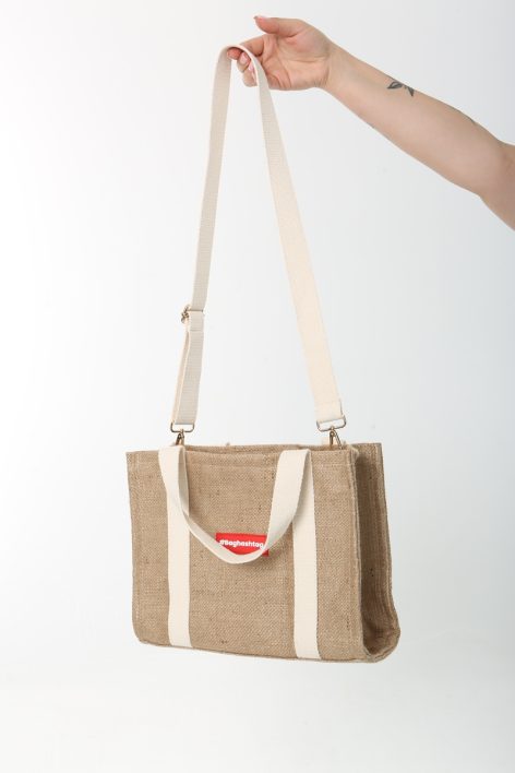 Baghashtag Jüt Tote Çanta - Görsel 2
