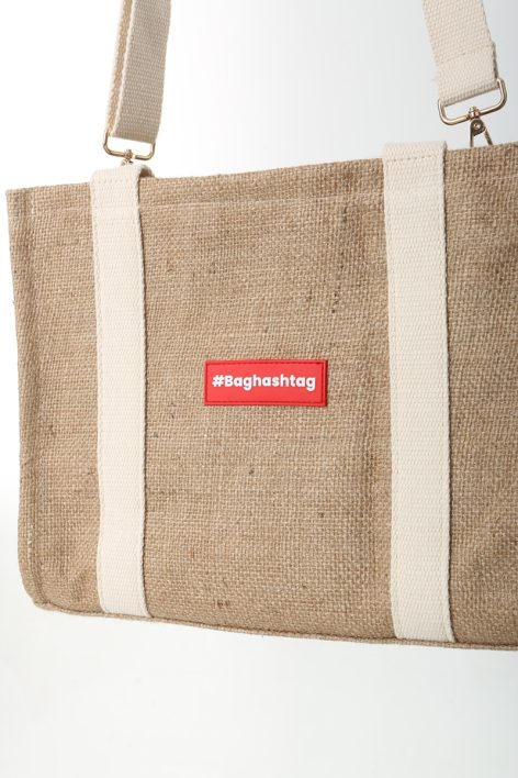 Baghashtag Jüt Tote Çanta - Görsel 3