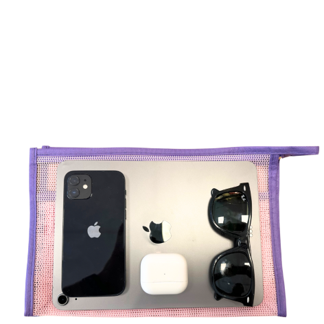 Baghashtag Pembe File Clutch Çanta - Görsel 2