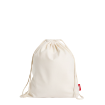 Baghashtag Baskısız Ham Bez Büzgülü Sırt Bez Çantası