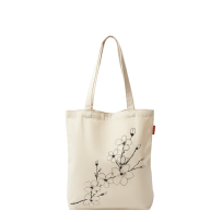 Baghashtag Bez Çanta Büyük Çiçek Baskılı