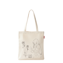 Baghashtag Bez Çanta Kahve İçen Kız