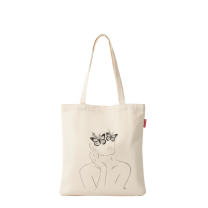 Baghashtag Bez Çanta Kelebek Gözlüklü Kız