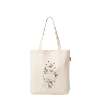 Baghashtag Bez Çanta Kelebek Yüzlü Kız