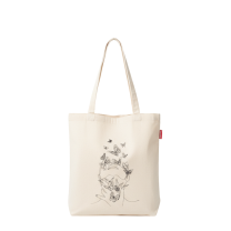 Baghashtag Bez Çanta Kelebek Yüzlü Kız