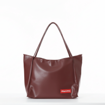 Baghashtag Bordo Soft Deri Fermuarlı Çanta