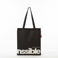 Baghashtag İmpossible Baskılı Bez Çanta