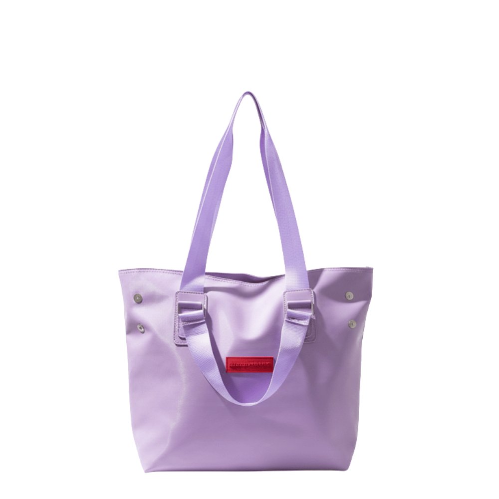 Baghashtag Lila Su Geçirmez Fermuarlı Çanta