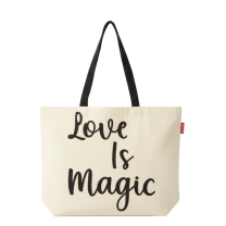 Baghashtag Love İs Magic Baskılı Kanvas Bez Çanta