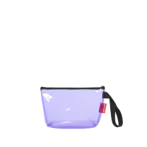 Baghashtag Mor Şeffaf Üçgen Form Makyaj Çantası