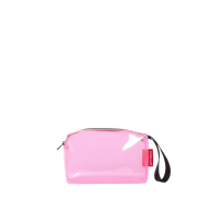 Baghashtag Pembe Şeffaf Dikdörtgen Form Makyaj Çantası