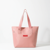 Baghashtag Pudra Pembe Su Geçirmez Fermuarlı Çanta