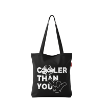 Baghashtag Siyah Bez Çanta Cooler Than You Baskılı