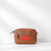 Baghashtag Taba Minik Unisex 3 Gözlü Deri Çanta