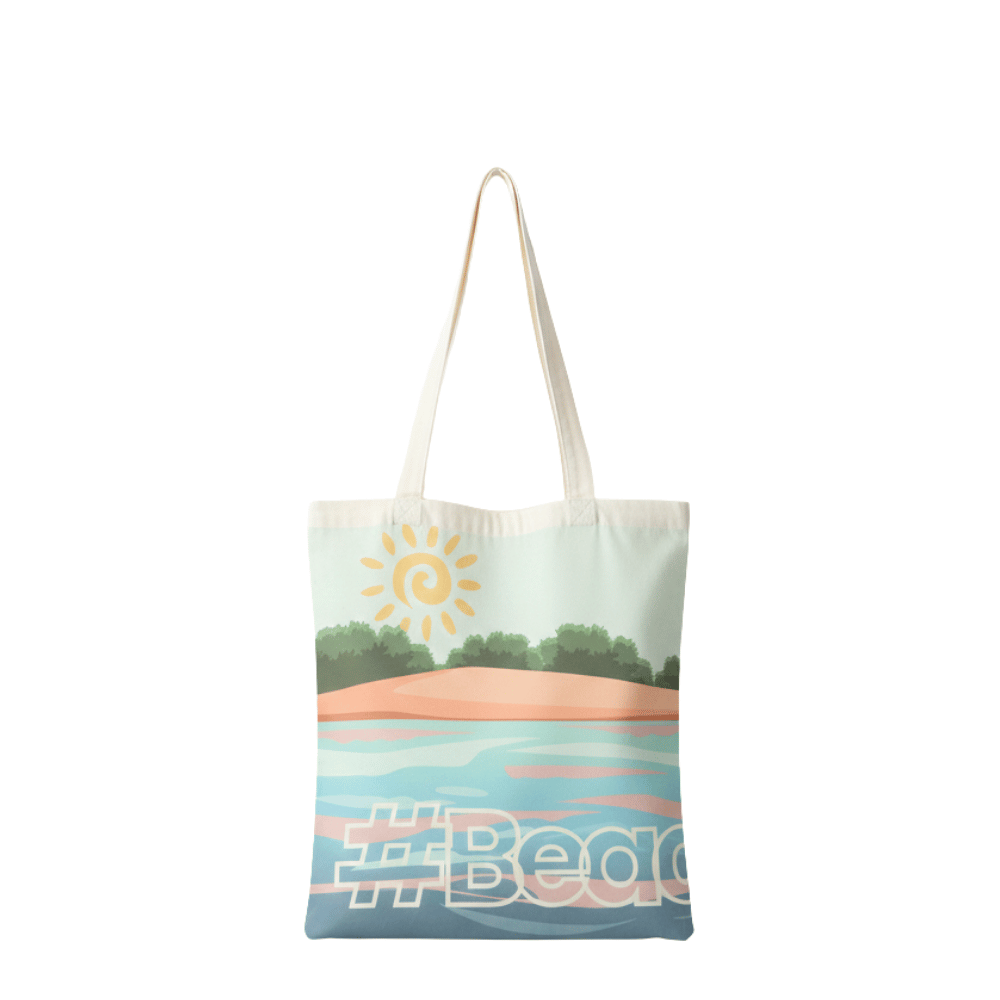 Baghashtag Beach Bag Baskılı Bez Çanta