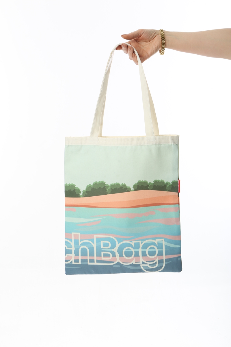 Baghashtag Beach Bag Baskılı Bez Çanta - Görsel 2