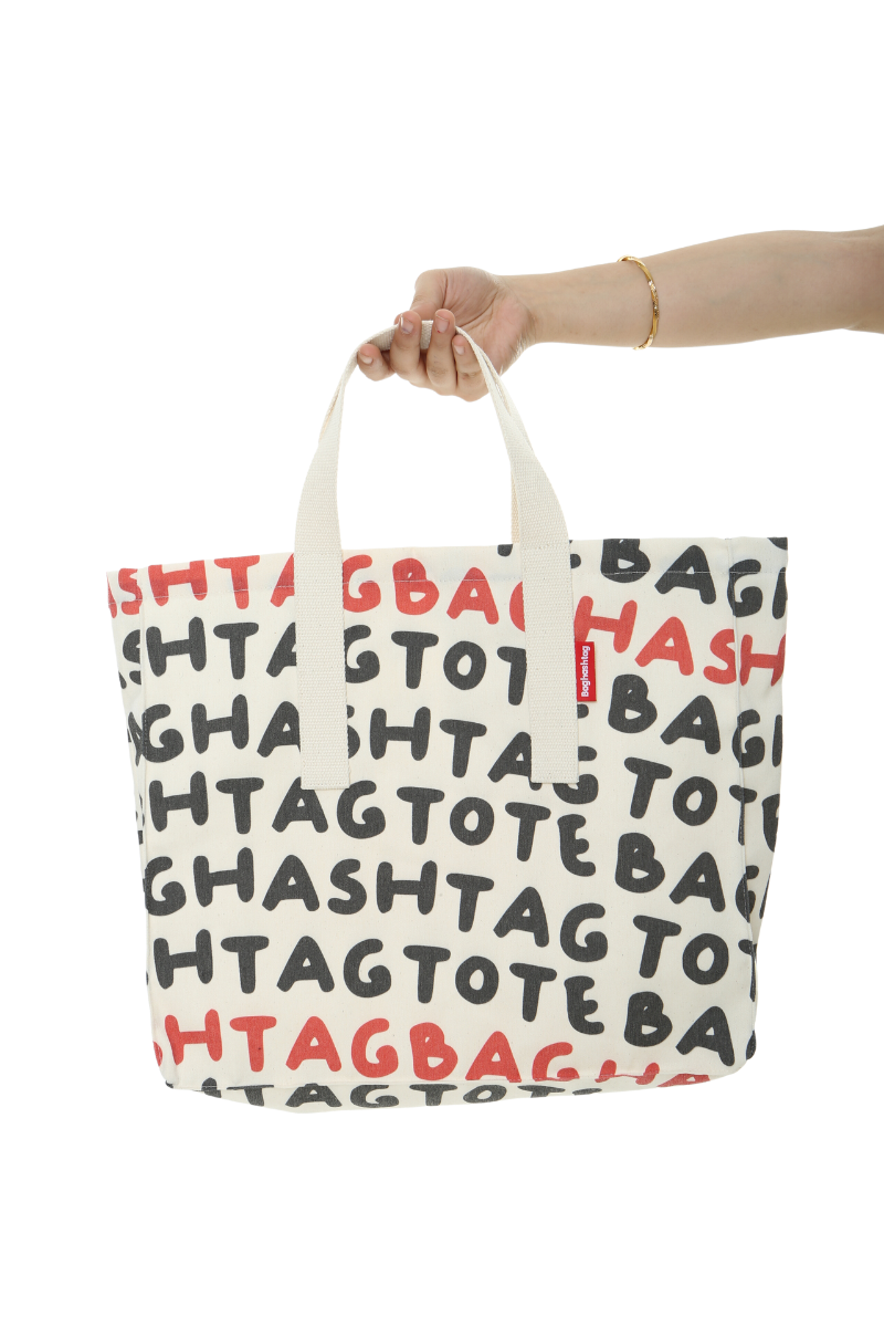 Baghashtag Totebaghashtag Baskılı Bez Çanta - Görsel 2