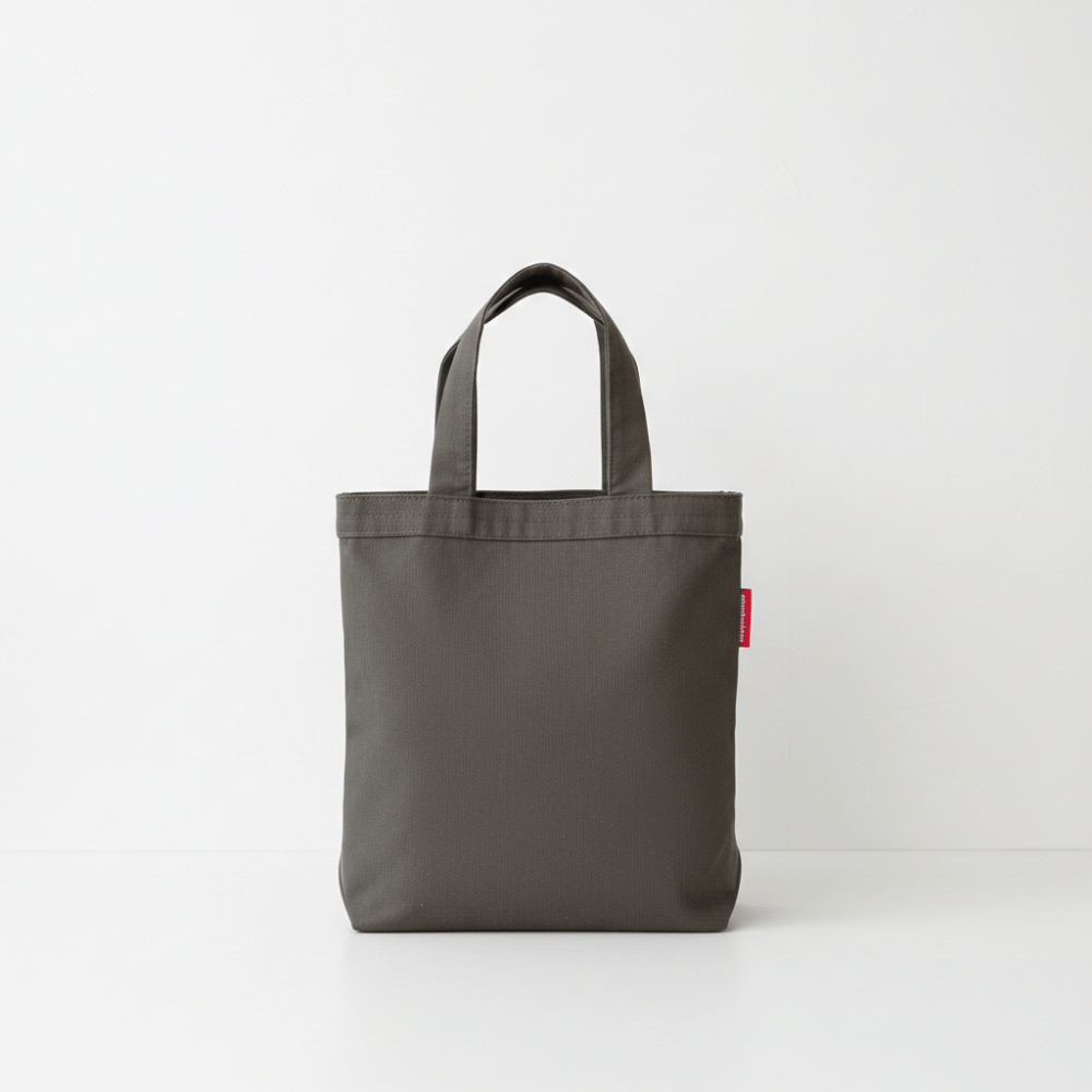Baghashtag Mini Kahverengi Bez Çanta - Görsel 3