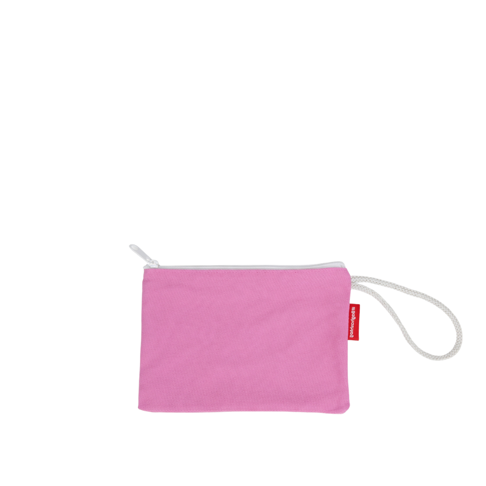 Baghashtag Pembe Clutch Bez Çanta