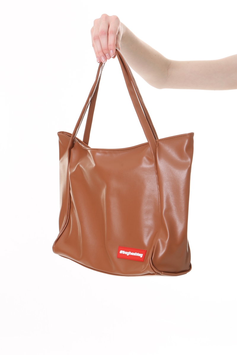 Baghashtag Taba Soft Deri Fermuarlı Çanta - Görsel 5