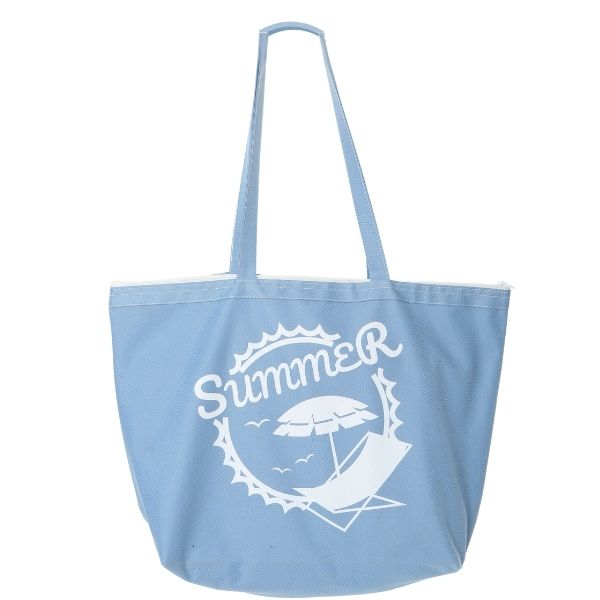 Baghashtag Summer Beach Bag Plaj Çantası Mavi - Görsel 13
