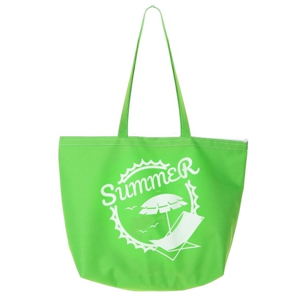 Baghashtag Summer Beach Bag Plaj Çantası Yeşil - Görsel 18