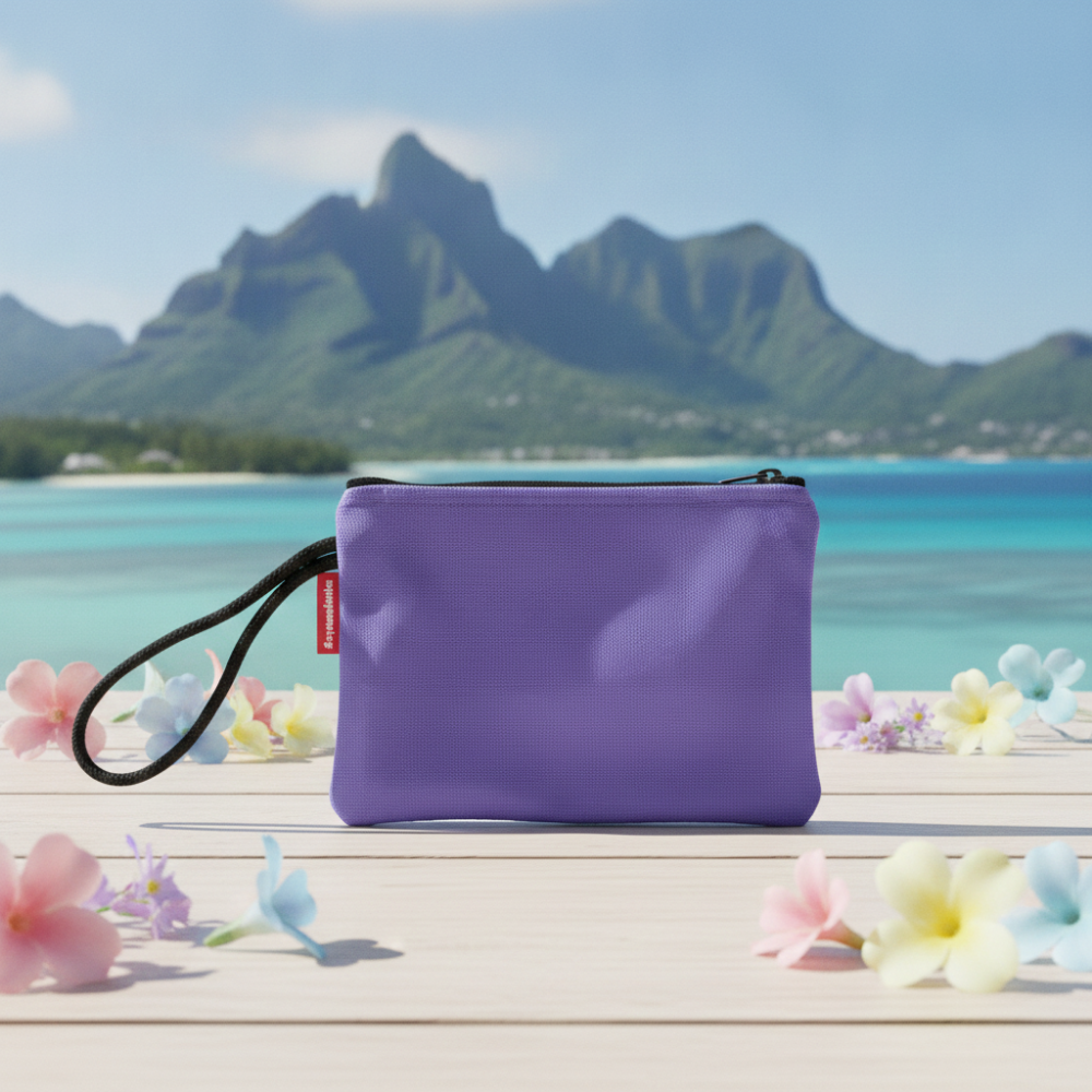 Baghashtag Mor Clutch Bez Çanta - Görsel 2
