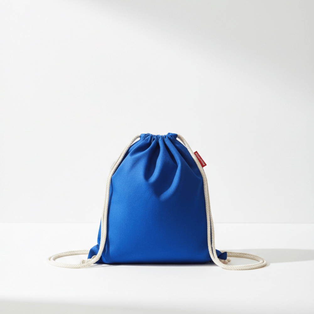 Baghashtag Mavi Mini Sırt Bez Çanta - Görsel 3
