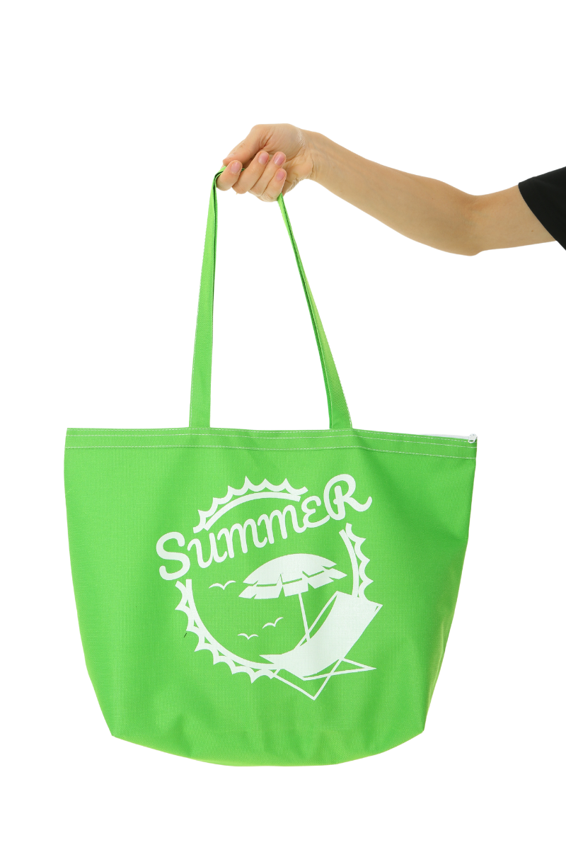 Baghashtag Summer Beach Bag Plaj Çantası Yeşil - Görsel 17
